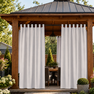 Gazeb oCurtains With Tab Top, Outdoor Gazebo Curtains, Waterproof Tab Top Gazebo Curtains, 1 Pcs (Copy)