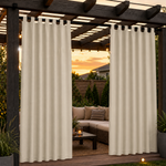 Pergola Curtains With Tab Top, Outdoor Pergola Curtains, Waterproof Tab Top Pergola Curtains, 1 Pcs (Copy)
