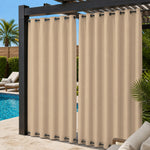 Pool Curtains With Grommets Top & Bottom, Waterproof Pool Curtains, Grommets Top & Bottom Pool Curtains, 1 Pcs
