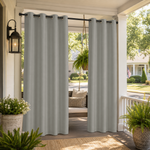 Porch Curtains With Grommets Top, Waterproof Porch Curtains, Grommets Top Porch Curtains, 1 Pcs