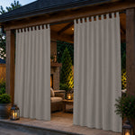 Pavilion Curtains With Velcro Tab Top, Outdoor Pavilion Curtains, Waterproof Velcro Tab Top Pavilion Curtains, 1 Pcs