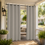 Porch Curtains With Grommets Top, Waterproof Porch Curtains, Grommets Top Porch Curtains, 1 Pcs