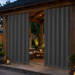 Pavilion Curtains With Grommets Top & Bottom, Waterproof Pavilion Curtains, Grommets Top & Bottom Pavilion Curtains, 1 Pcs