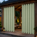 Pavilion Curtains With Grommets Top & Bottom, Waterproof Pavilion Curtains, Grommets Top & Bottom Pavilion Curtains, 1 Pcs
