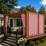 Deck Curtains With Grommets Top & Bottom, Waterproof Deck Curtains, Grommets Top & Bottom Deck Curtains, 1 Pcs