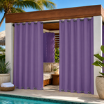 Cabana Curtains With Grommets Top & Bottom, Waterproof Cabana Curtains, Grommets Top & Bottom Cabana Curtains, 1 Pcs