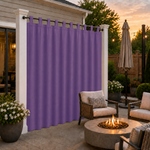 Patio Curtains With Velcro Tab Top, Outdoor Patio Curtains, Waterproof Patio Curtains, 1 Pcs