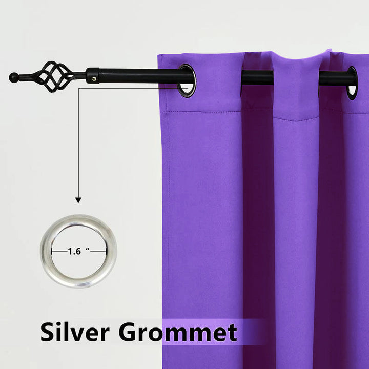 Deck Curtains With Grommets Top, Waterproof Deck Curtains, Grommets Top Deck Curtains, 1 Pcs