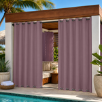 Cabana Curtains With Grommets Top & Bottom, Waterproof Cabana Curtains, Grommets Top & Bottom Cabana Curtains, 1 Pcs