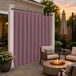 Patio Curtains With Velcro Tab Top, Outdoor Patio Curtains, Waterproof Patio Curtains, 1 Pcs