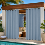 Cabana Curtains With Grommets Top & Bottom, Waterproof Cabana Curtains, Grommets Top & Bottom Cabana Curtains, 1 Pcs