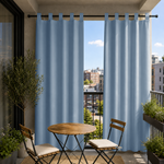 Balcony Curtains With Tab Top, Outdoor Balcony Curtains, Waterproof Tab Top Balcony Curtains, 1 Pcs (Copy)