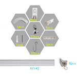 Upgraded White Aluminum Curtain Track, with Curved track, Can be Used as an Extension Track Rod, Ceiling or Wall mount, Indoor or Outdoor