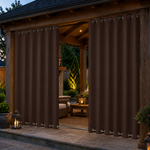 Pavilion Curtains With Grommets Top & Bottom, Waterproof Pavilion Curtains, Grommets Top & Bottom Pavilion Curtains, 1 Pcs