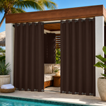 Cabana Curtains With Grommets Top & Bottom, Waterproof Cabana Curtains, Grommets Top & Bottom Cabana Curtains, 1 Pcs
