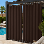 Pool Curtains With Grommets Top & Bottom, Waterproof Pool Curtains, Grommets Top & Bottom Pool Curtains, 1 Pcs