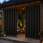 Pavilion Curtains With Grommets Top & Bottom, Waterproof Pavilion Curtains, Grommets Top & Bottom Pavilion Curtains, 1 Pcs