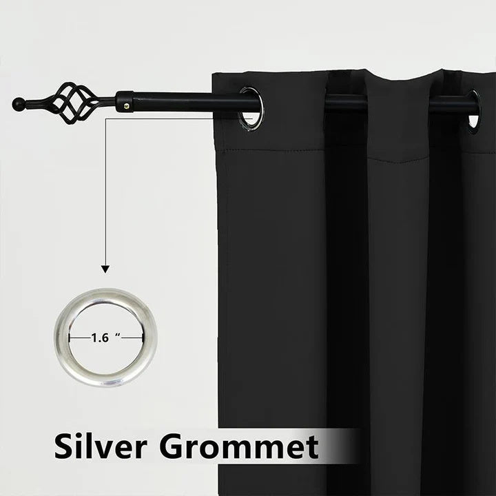Deck Curtains With Grommets Top, Waterproof Deck Curtains, Grommets Top Deck Curtains, 1 Pcs
