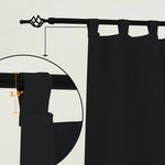 Deck Curtains With Tab Top, Outdoor Deck Curtains, Waterproof Tab Top Deck Curtains, 1 Pcs