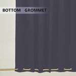 Patio Curtains With Grommets Top & Bottom, Waterproof Patio Curtains, Grommets Top & Bottom Patio Curtains, 1 Pcs
