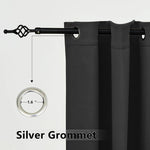 Patio Curtains With Grommets Top & Bottom, Waterproof Patio Curtains, Grommets Top & Bottom Patio Curtains, 1 Pcs