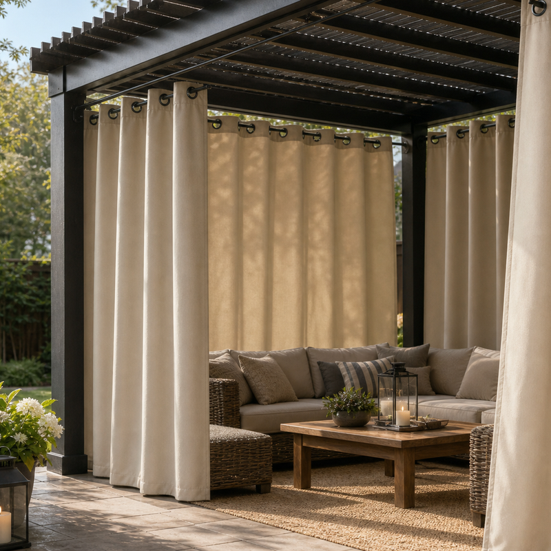 Outdoor curtains