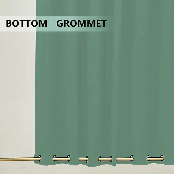 Porch Curtains With Grommets Top &amp; Bottom, Waterproof Porch Curtains, Grommets Top &amp; Bottom Porch Curtains, 1 Pcs