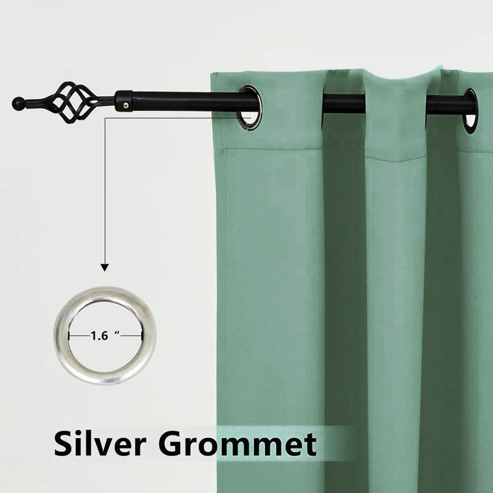Deck Curtains With Grommets Top, Waterproof Deck Curtains, Grommets Top Deck Curtains, 1 Pcs