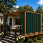 Deck Curtains With Grommets Top & Bottom, Waterproof Deck Curtains, Grommets Top & Bottom Deck Curtains, 1 Pcs