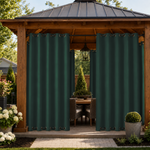 Gazebo Curtains With Grommets Top & Bottom, Waterproof Gazebo Curtains, Grommets Top & Bottom Gazebo Curtains, 1 Pcs