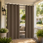 Porch Curtains With Grommets Top, Waterproof Porch Curtains, Grommets Top Porch Curtains, 1 Pcs