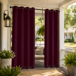 Porch Curtains With Grommets Top & Bottom, Waterproof Porch Curtains, Grommets Top & Bottom Porch Curtains, 1 Pcs