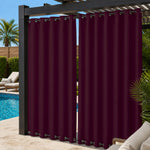 Pool Curtains With Grommets Top & Bottom, Waterproof Pool Curtains, Grommets Top & Bottom Pool Curtains, 1 Pcs