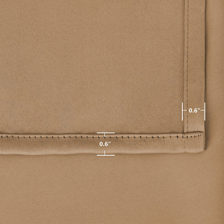 Deck Curtains With Velcro Tab Top, Outdoor Deck Curtains, Waterproof Velcro Tab Top Deck Curtains, 1 Pcs