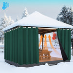 Outdoor Cold Proof Curtains to Reduce Noise Insulation Blackout, Cold Proof Outdoor Curtains