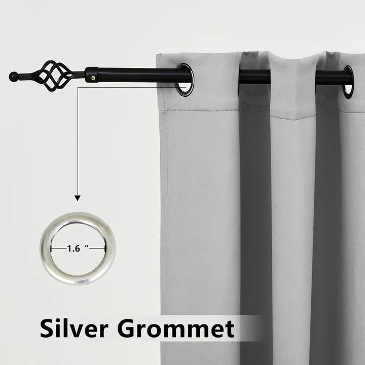 Deck Curtains With Grommets Top, Waterproof Deck Curtains, Grommets Top Deck Curtains, 1 Pcs