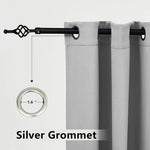Patio Curtains With Grommets Top & Bottom, Waterproof Patio Curtains, Grommets Top & Bottom Patio Curtains, 1 Pcs