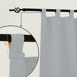 Deck Curtains With Tab Top, Outdoor Deck Curtains, Waterproof Tab Top Deck Curtains, 1 Pcs