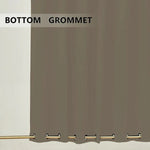 Patio Curtains With Grommets Top & Bottom, Waterproof Patio Curtains, Grommets Top & Bottom Patio Curtains, 1 Pcs