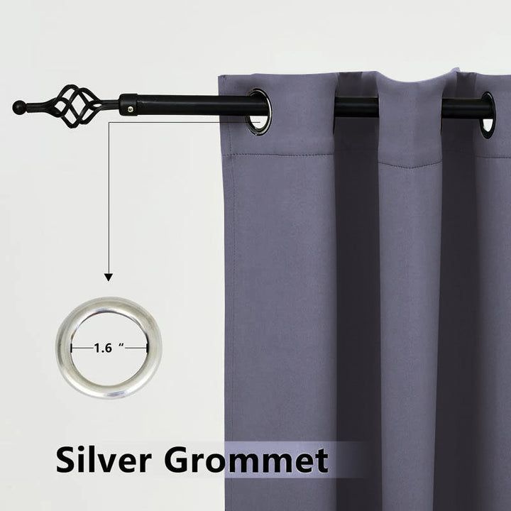 Deck Curtains With Grommets Top, Waterproof Deck Curtains, Grommets Top Deck Curtains, 1 Pcs