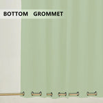 Patio Curtains With Grommets Top & Bottom, Waterproof Patio Curtains, Grommets Top & Bottom Patio Curtains, 1 Pcs