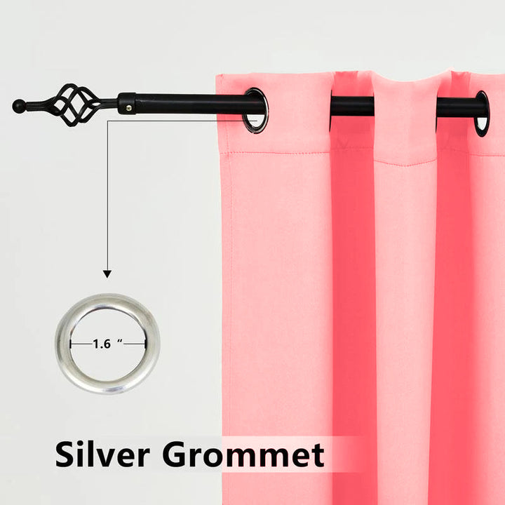 Deck Curtains With Grommets Top, Waterproof Deck Curtains, Grommets Top Deck Curtains, 1 Pcs