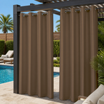 Pool Curtains With Grommets Top, Waterproof Pool Curtains, Grommets Top Pool Curtains, 1 Pcs