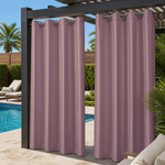 Pool Curtains With Grommets Top, Waterproof Pool Curtains, Grommets Top Pool Curtains, 1 Pcs