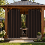 Gazebo Curtains With Grommets Top, Waterproof Gazebo Curtains, Grommets Top Gazebo Curtains, 1 Pcs