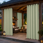 Pavilion Curtains With Grommets Top, Waterproof Pavilion Curtains, Grommets Top Pavilion Curtains, 1 Pcs