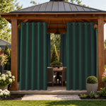 Gazebo Curtains With Grommets Top, Waterproof Gazebo Curtains, Grommets Top Gazebo Curtains, 1 Pcs