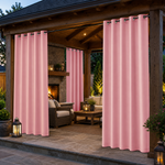 Pavilion Curtains With Grommets Top, Waterproof Pavilion Curtains, Grommets Top Pavilion Curtains, 1 Pcs
