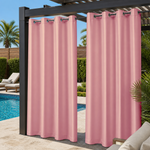 Pool Curtains With Grommets Top, Waterproof Pool Curtains, Grommets Top Pool Curtains, 1 Pcs