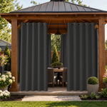 Gazebo Curtains With Grommets Top, Waterproof Gazebo Curtains, Grommets Top Gazebo Curtains, 1 Pcs